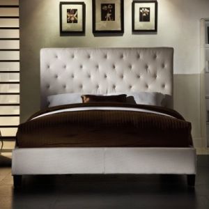 Fenton Tufted Upholstered Low Profile Bed - Ivory Linen.jpg